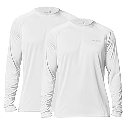baleaf Men's Sun Protection Shirts UV SPF T-Shirts