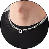 GLITTO Zodiac Sign Necklace for Men Boys Women, Stainless Steel Constellation Horoscope Astrology Pendant necklace, Cuban chain 18+2 inches