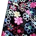 HOZIY Leotards for Girls Gymnastics Biketards Size 6-7 Years old Flowers Sparkles