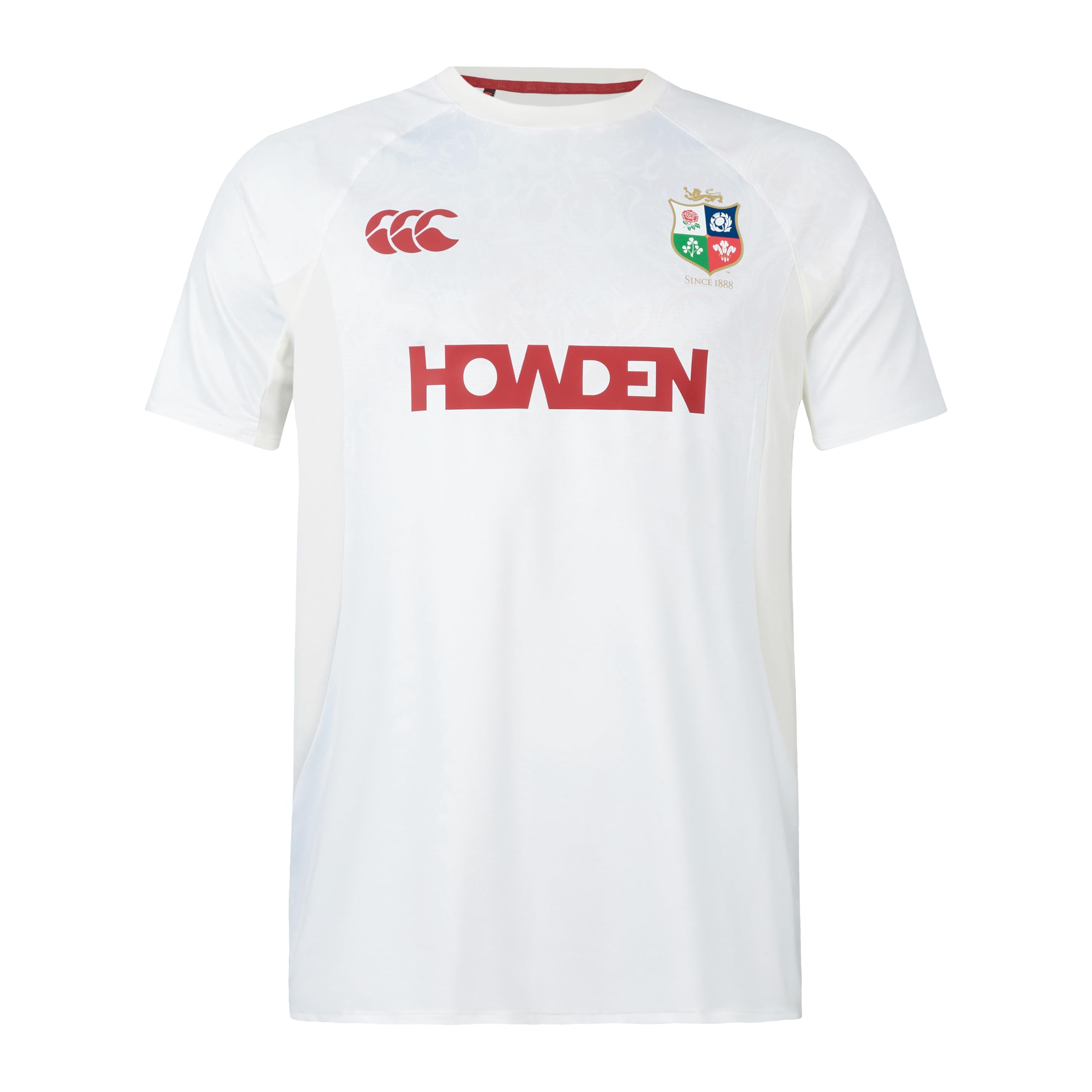 British & Irish Lions Canterbury Men's Official Canterbury Superlight T-Shirt | Rugby Tee | Breathable | Technical T-Shirt, Egret, 2XL