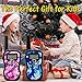 Veroyi Walkie Talkies for Kids, 22 Channels 2 Way Radio Children Toys with Backlit LCD Display, Flashlight for Outdoor Activity Camping Hiking(2 Packs)
