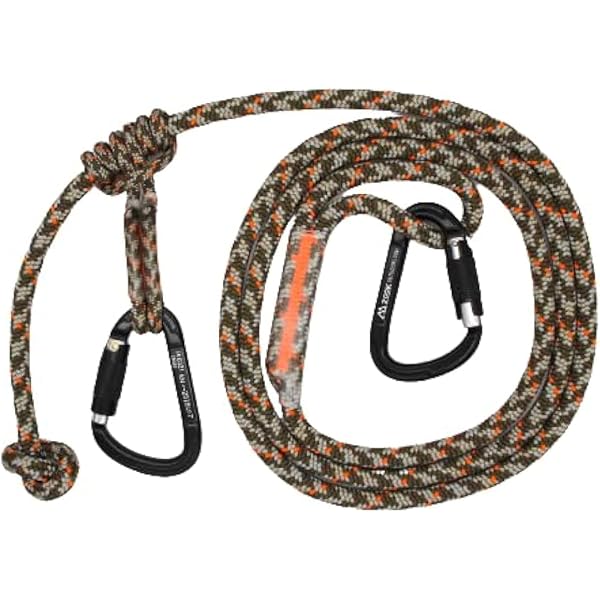 Tree Stand Gun Rope Linemans Rope For Hunting ZOOK Tree Tether 2.0 - Tree Stand Safety Rope ...