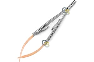 G.S NEEDLE HOLDER T/C CASTROVIEJO Needle Holder 8" Straight G.S Instruments