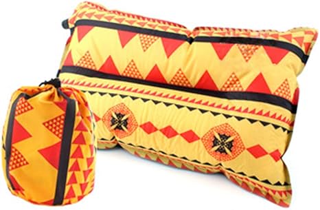 Amazon Co Jp Jeasung セット クッション エアー枕 エアーピロー エアピロー アウトドア キャンプ キャンプ用品 おしゃれ 枕 お花見 車中泊 防災グッズ イエロー 旅行用品 通販
