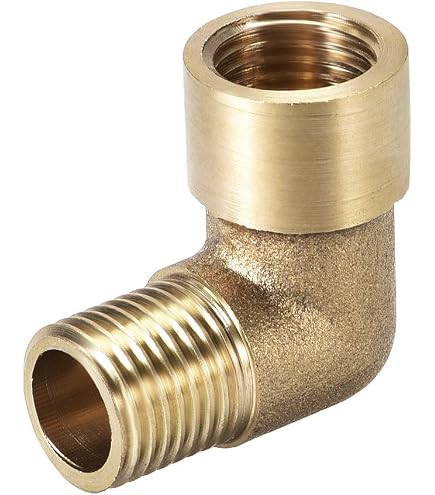 Coude De Rue 90° 1/8" NPT Mâle-femelle - Acier Inoxydable 304 - Pour Air, Eau, Huile - Pression Max 16 MPa - 2
