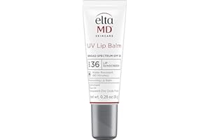 EltaMD UV Lip Balm Sunscreen, Moisturizes and Protects Dry Cracked Lips, Water Resistant up to 80 Minutes, Transparent Zinc Oxide Sunscreen