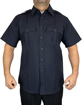 camisas azul marino hombre