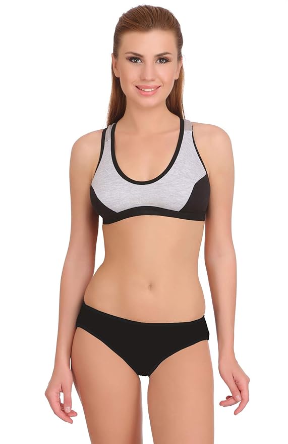 Buy Women’s Sports Bra Panty Set for WomenGym Bra and Panty Set