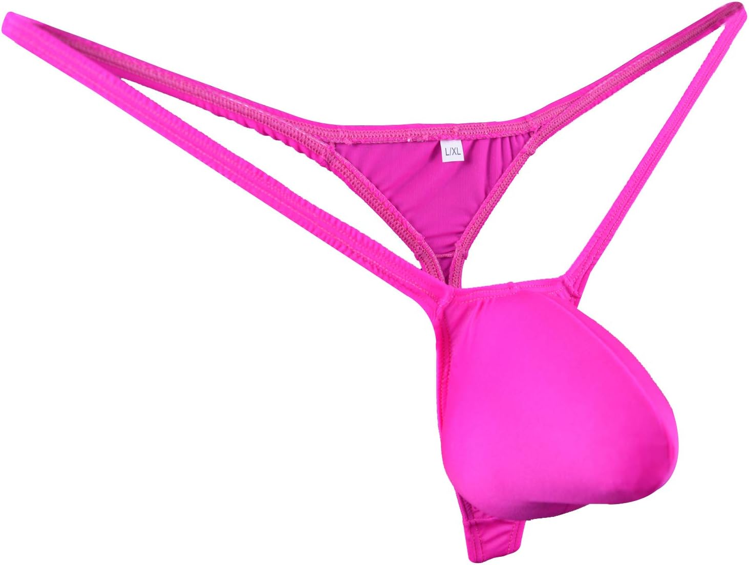 JJPOUCH Mens String Thong Bulge Pouch T-Back Bikini Nylon JJP1003