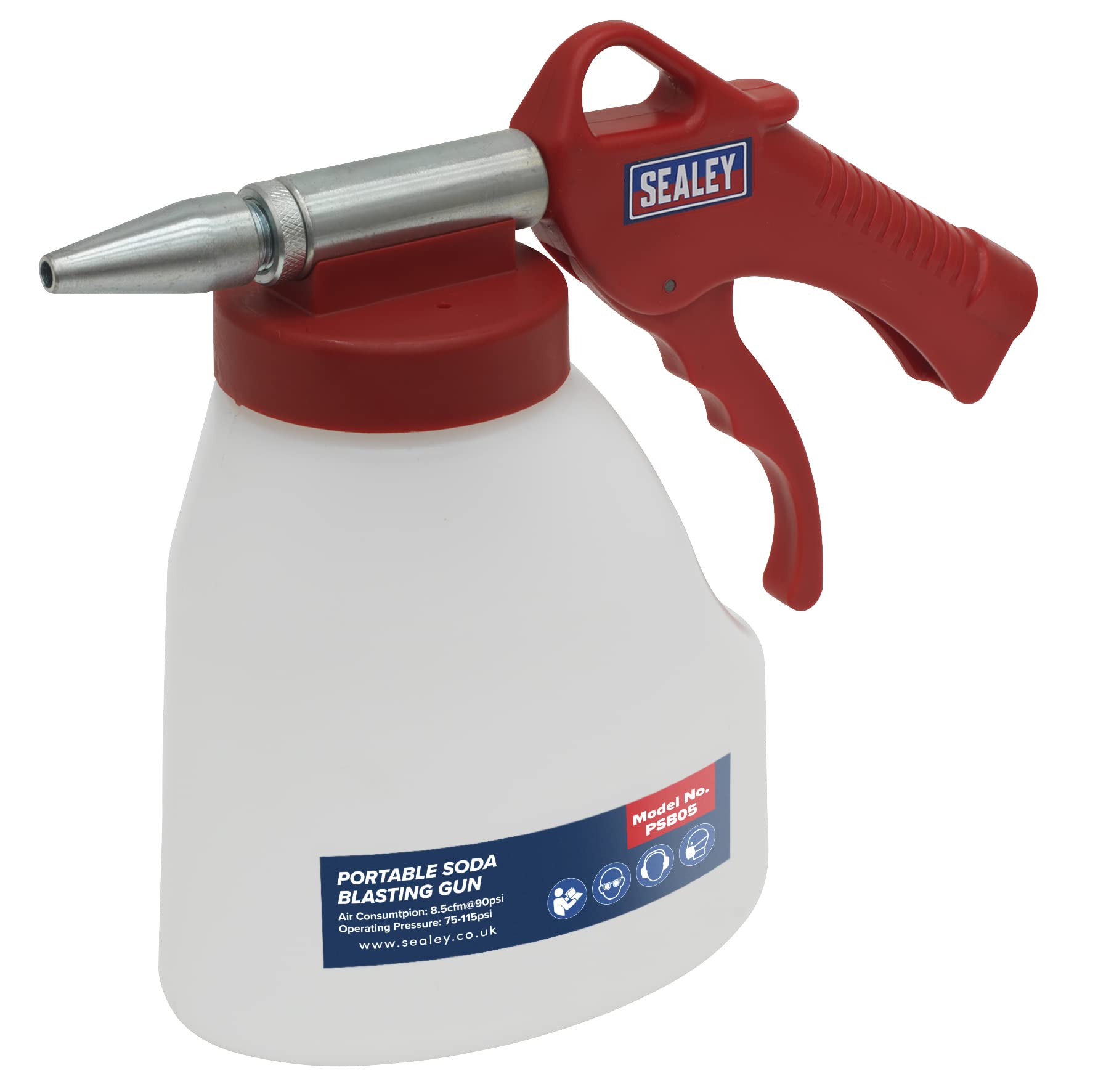 Sealey PSB05 Portable Soda Blasting Gun