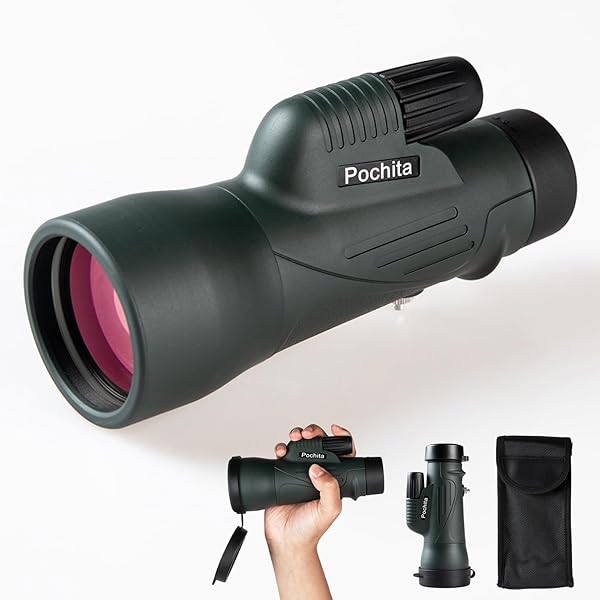 12X50 ED MONOCULAR TELESCOPE FOR ADULTS, HIGH POWERED...