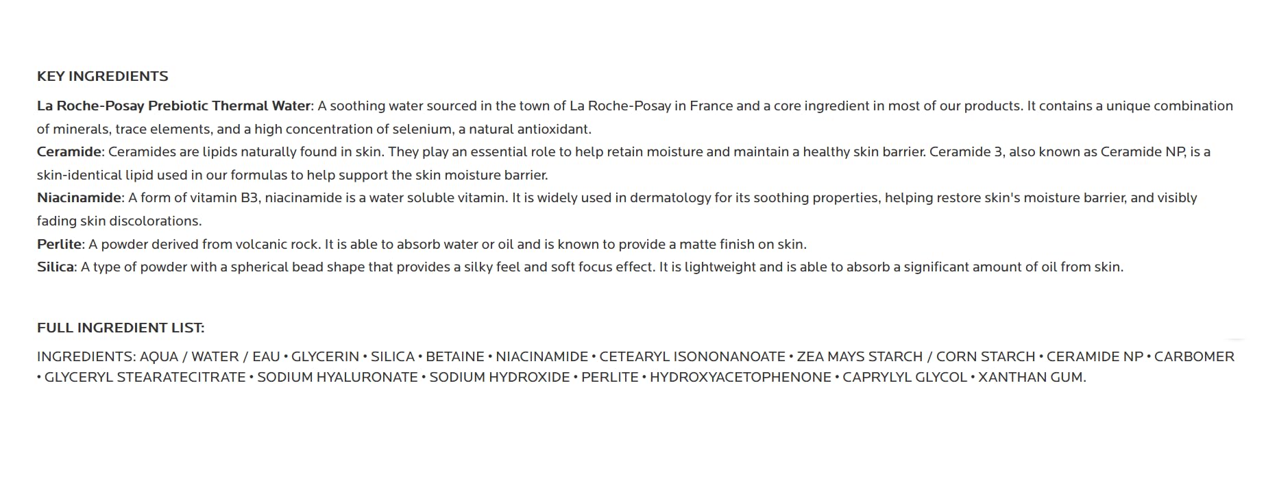 La Roche-Posay Toleriane Double Repair Matte Face Moisturizer, Daily Moisturizer For Oily Skin With Ceramide And Niacinamide For All Skin Tones, Oil Free, Non-Comedogenic, Available with SPF 30