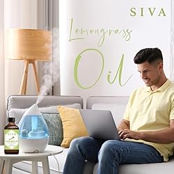 Siva Lemongrass Essential Oil 4oz (118ml) Premium