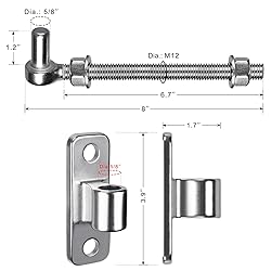 Insaga 304 Stainless Steel Heavy Duty Gate