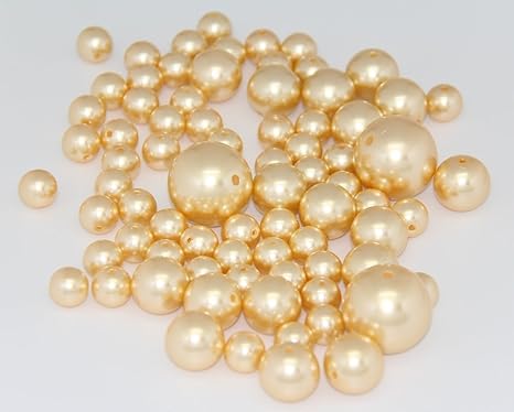 Amazon Com 75 Jumbo Pearls Decorative Vase Filler Assorted Sizes