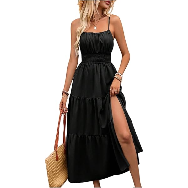 ZESICA - Vestido Largo Largo De Playa Para Mujer, Estilo Bohemio