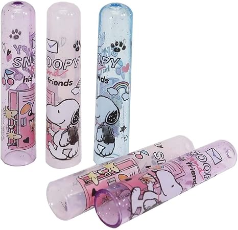 Amazon Co Jp スヌーピー 鉛筆キャップ えんぴつカバー 5本セット スクール ピーナッツ おもちゃ