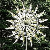 Unique and Magical Metal Windmill, Garden Wind