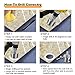 Diamond Drill Bits,Kusonkey [10-Pack] Hole Saw Core Bits Hollow Extractor Remover Set Tools for Granite/Ceramic/ Porcelain/Tiles/Glass/Marble