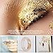Teenitor 48 Boxes Nail Art Kit Including Nail Art Foil, Nail Art Glass Mirror Foil, Ice Mylar Shell Foil Slice, Japanese Nail Art Line Strips For 3D Nail Art Design 34 Colors