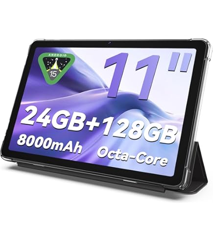 Amazon.com : 11 inch Tablet, 18GB + 128GB, Android 15 Tablet, 1TB