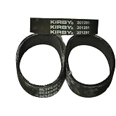 Kirby Vacuum Cleaner Belts 301291 Fits All Generation Series Models G3, G4, G5, G6, G7, Ultimate G, and Diamond Edition 6 Belts &hellip;