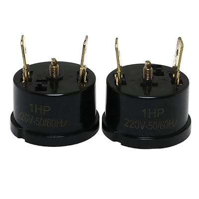 E-outstanding 2pcs Compressor Thermal Overload Protector for 1HP Refrigerator Freezer Air-condition