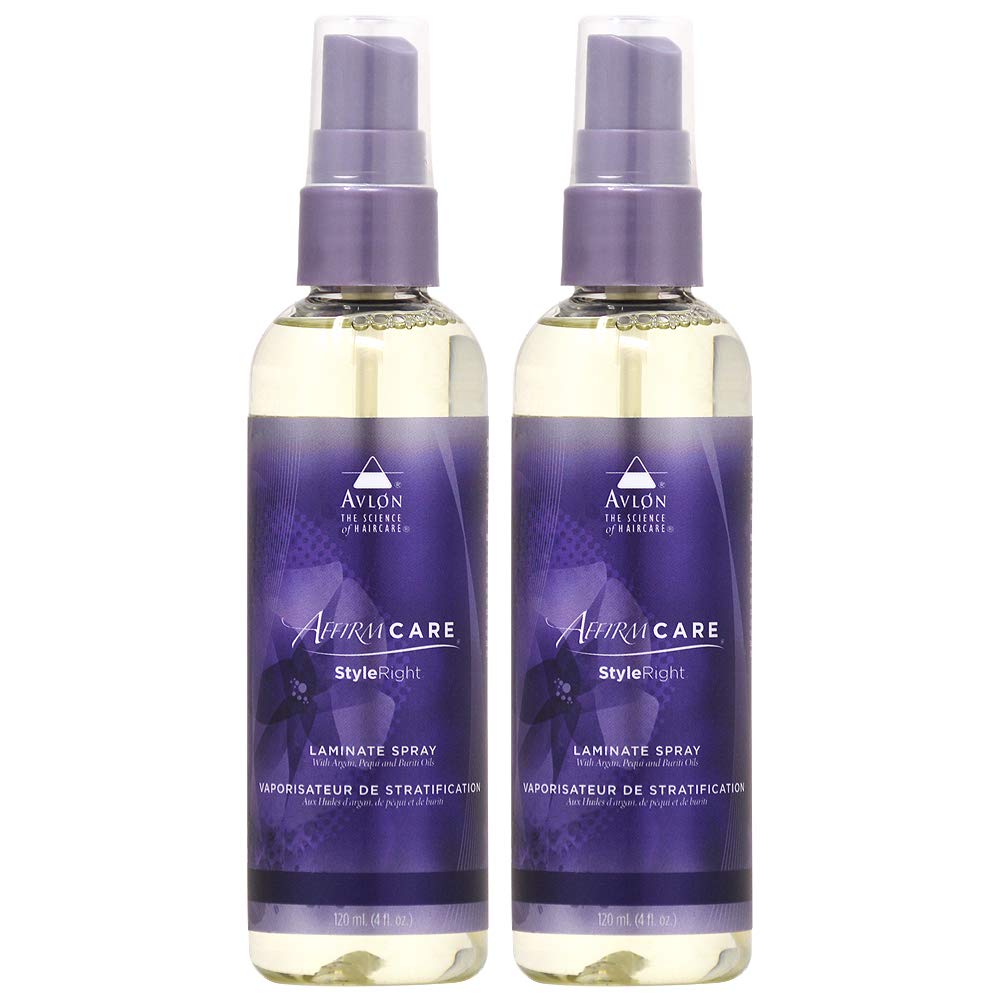 Amazon Com Avlon Affirm Care Styleright Laminate Spray 4oz Pack