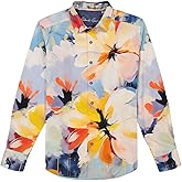 FLORA GRANDE LONG SLEEVE BUTTON DOWN SHIRT