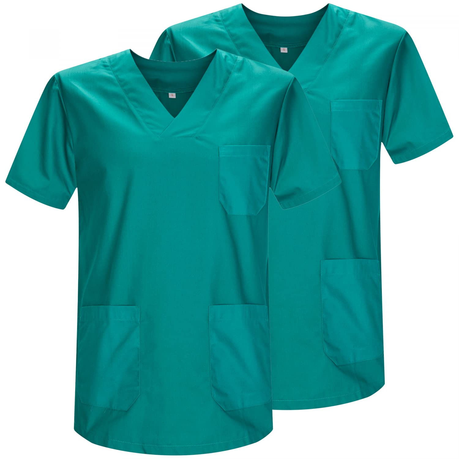 MISEMIYA - Pack 2 Pcs - Sanitary CASACA Unisex Sanitary Uniforms Sanitary Uniform Medical Uniform - Ref. 817 * 2 - Large, Green 21