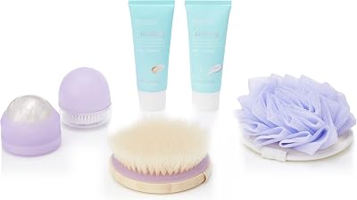 EcoTools Just Glow with It 6pc Whole Body Wellness Kit Blue