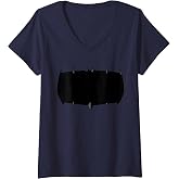 Women's Batman Absolute Logo V-Neck T-Shirt