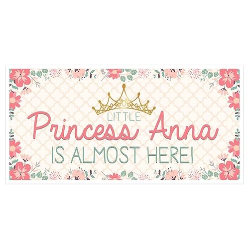 Amazon Com Little Princess Baby Shower Banner Personalized Party