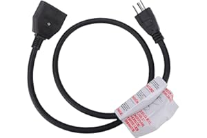 Haofy Deep Fryer Magnet Power Cord Replacement for Masterbuilt 8L 10L ETF3, Magnetic Fryer Cord with Secure Connection, Repla