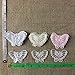 Lace Applique Butterfly Embroidered Sheer Organza, 1.5