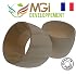 Lot De 36 Ronds De Serviette En Bois Brut Du Jura - Artisanat Français Traditionnel - À Personnaliser Ou Laisser Nature