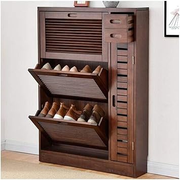 Amazon Com Xiao Ultra Thin Solid Wood Shoe Cabinet Foyer Cabinet