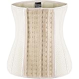 Waist Trainer for Women Corset Cincher Body Shaper Girdle Trimmer with Steel Bones Extender