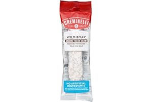 Creminelli Wild Boar Salami, (1 count, 5.5oz), No Added Nitrates or Nitrites, No Artificial Ingredients, Gluten Free, Keto & Paleo Friendly Snacks, 44g Protein Per Package, 0g Sugar**,
