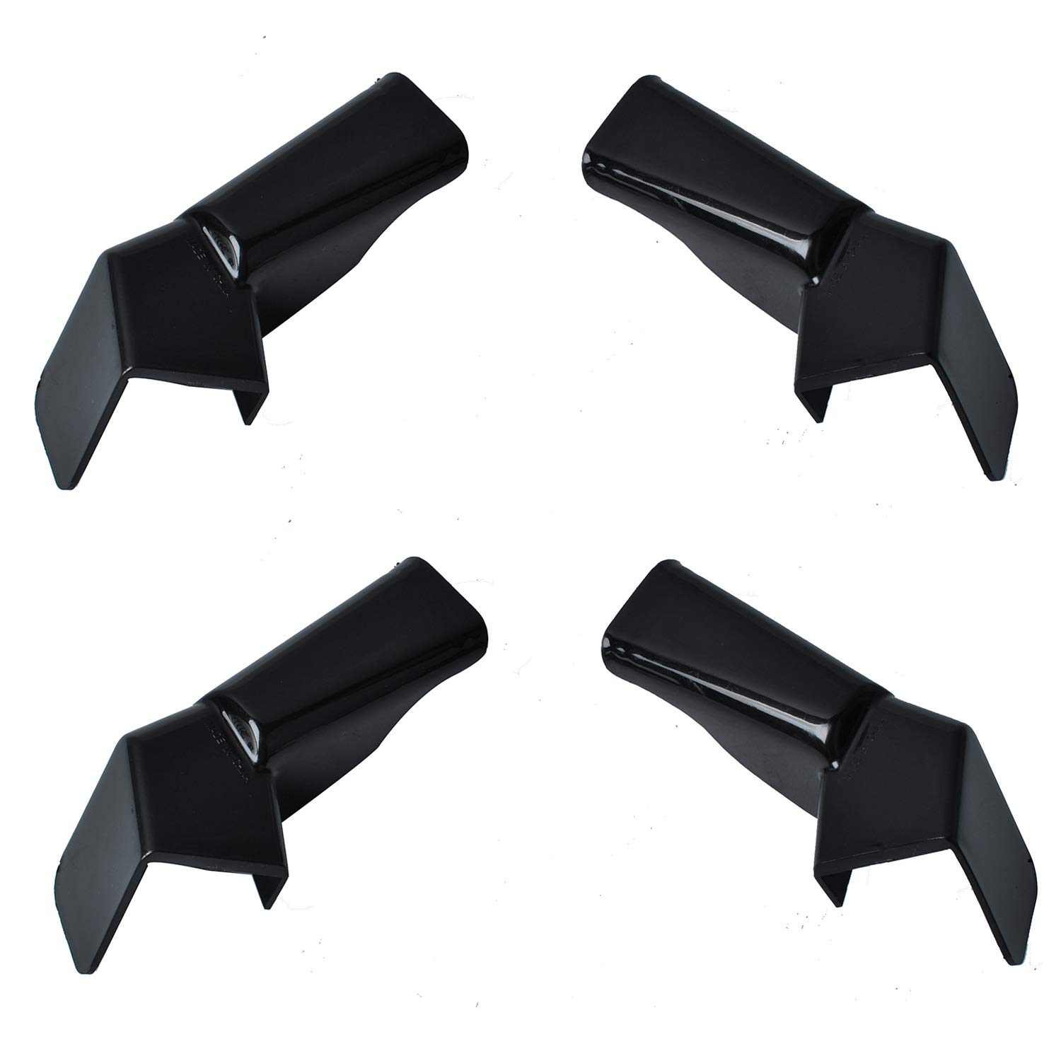 Photo 1 of Wadoy RV Rain Gutter Spout, RV Gutter Spouts Extension, for RV Camper Trailer Awning?2 Left & 2 Right? Black