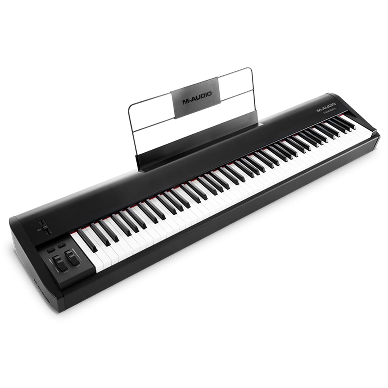 M-AUDIO Hammer 88 USB MIDI Keyboard Controller with 88 Hammer Action Piano Style Keys Including A Studio Grade Recording Software Suite