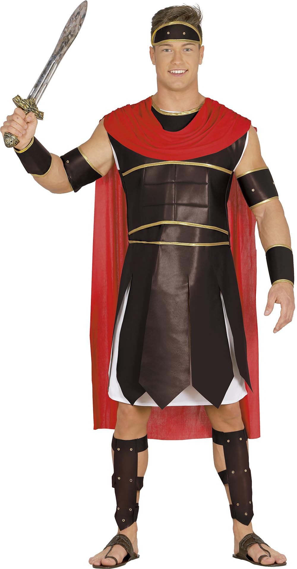Fiestas Guirca Fancy dress man warrior soldier romans size m