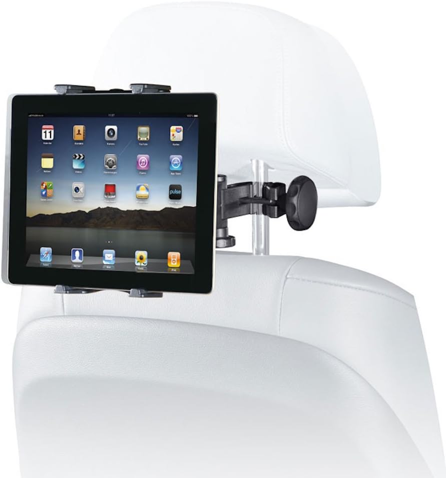 Amazon Hanano 後部座席 タブレット ホルダー 7 12インチ対応 ブラック オーディオ用車載ホルダー 車 バイク