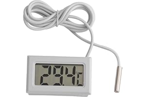 Led Display Digital Thermometer, Led Thermometer Digital Thermometer Water Cold Water Thermometer Probe Sensor Digital LCD Th