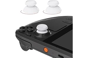 eXtremeRate Replacement Thumbsticks for Steam Deck LCD, Custom Analog Stick Joystick Repair Kit for Steam Deck OLED Handheld 