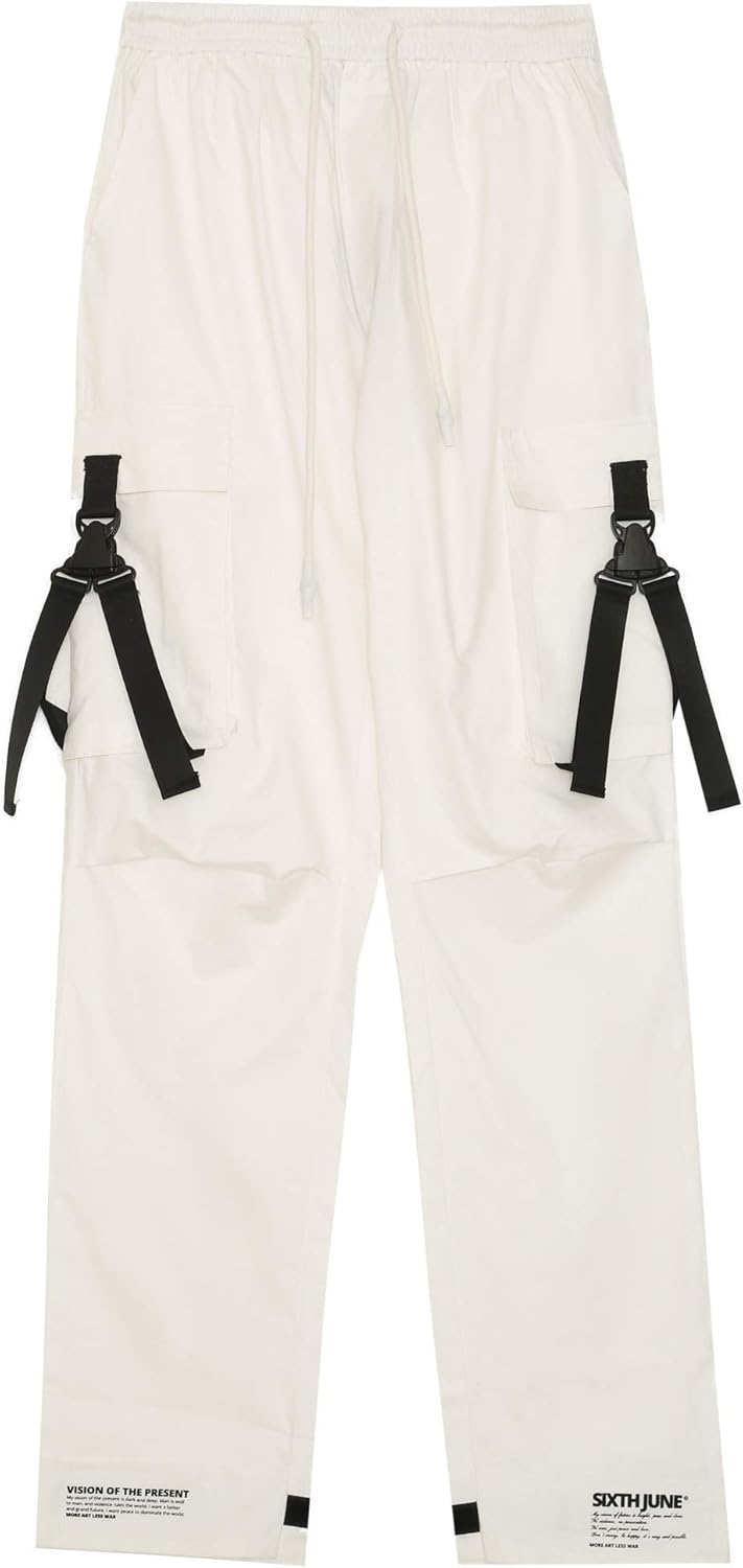 sixth june large tactical cargo pants black