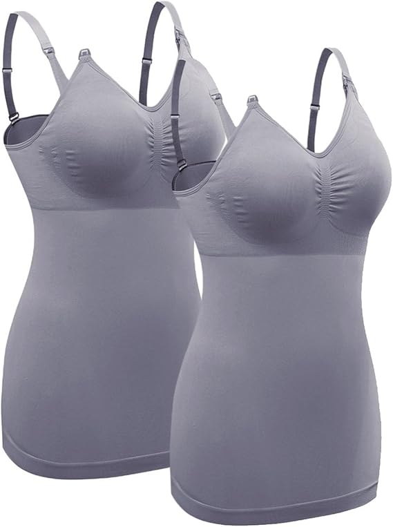 TinTop Stilltop Damen BH Hemdchen Nahtloser Schwangerschafts Unterhemd Stillshirt mit Bügel