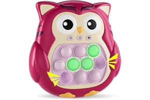 Rdfmy Handheld Game for Kids,Fast Push Game Machine Sensory Pop Fidget Toys for Kids 8-12,Educational Games Suitable for Children Aged 3-12 Birthday Gifts for Boys and Girls