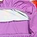 KIDHF Trolls Comfy Loose Fit Pajamas Girls Printed Princess Dress (Purple,110/4-5Y)