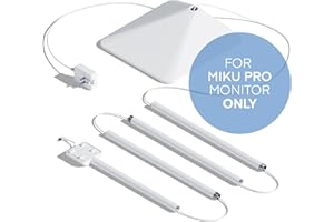 Miku Floor Stand Accessory for Miku Pro Upgraded Smart Baby Monitor, Adjustable Stable Base for Crib and Nursery Placement, Easy to Install, Tools Included, Monitor Not Included